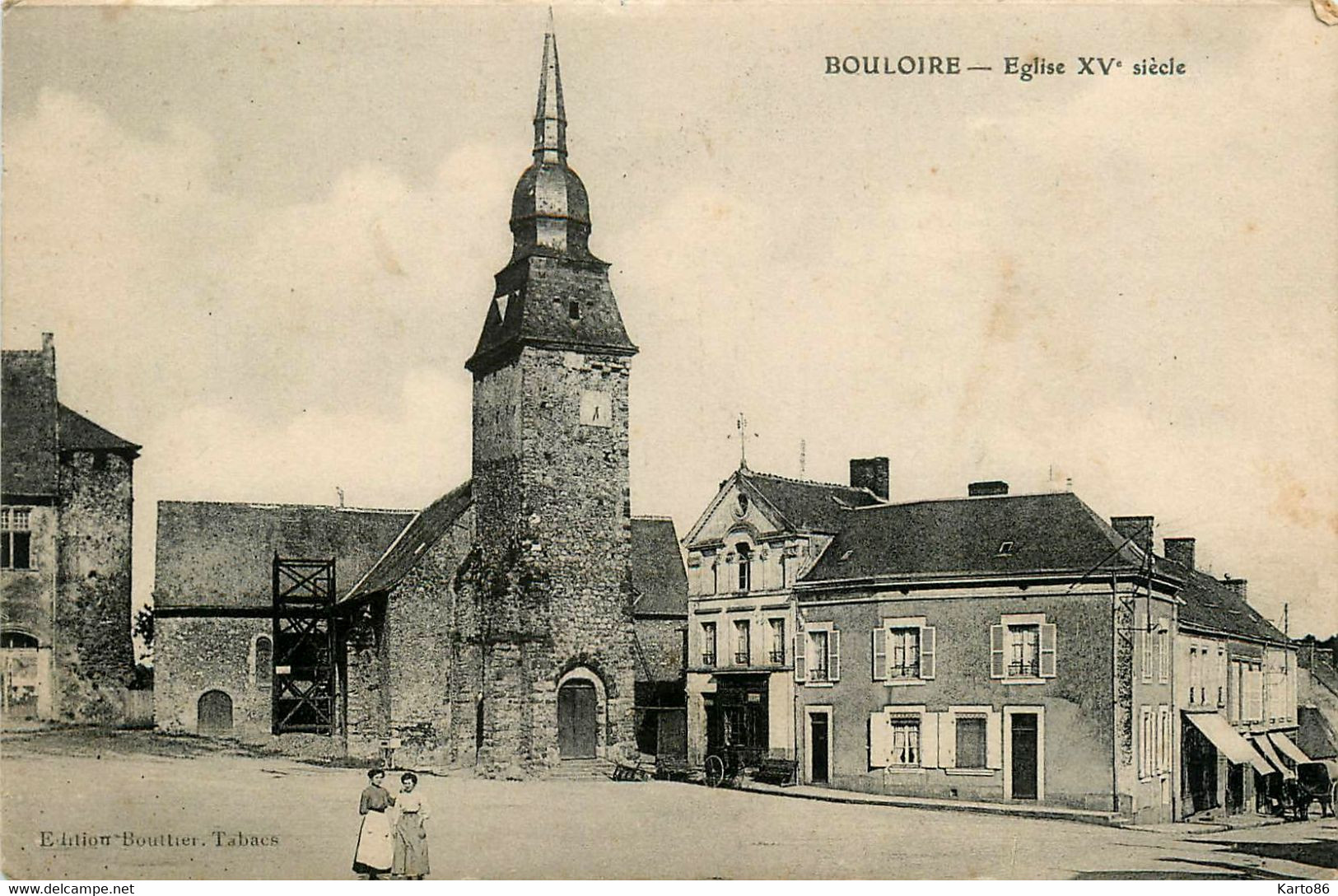 Bouloire * Rue Et Place De L'église - Bouloire