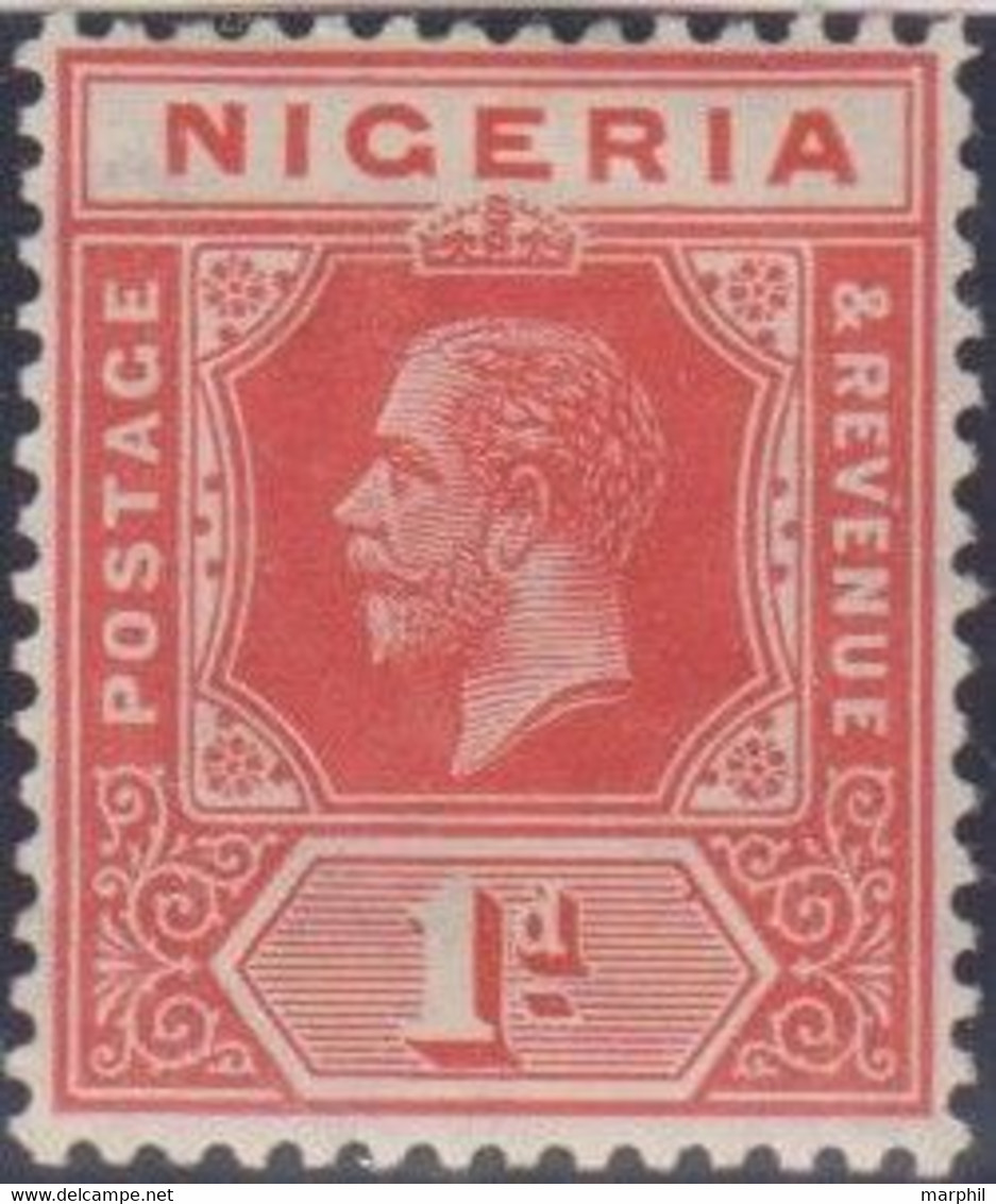 Nigeria 1914 1p Carmine Red MiN°2 MLH/* Vedere Scansione - Nigeria (...-1960)