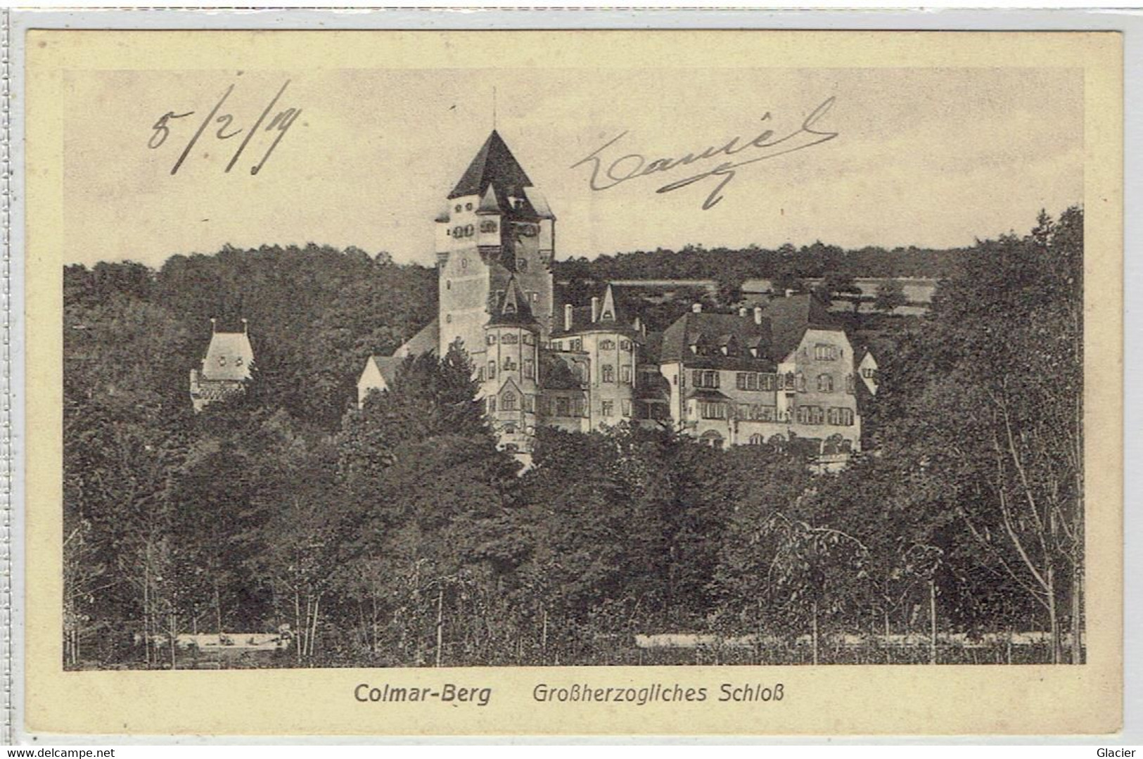 LUXEMBOURG - Colmar-Berg - Großherzoglisches  Schloß - Colmar – Berg