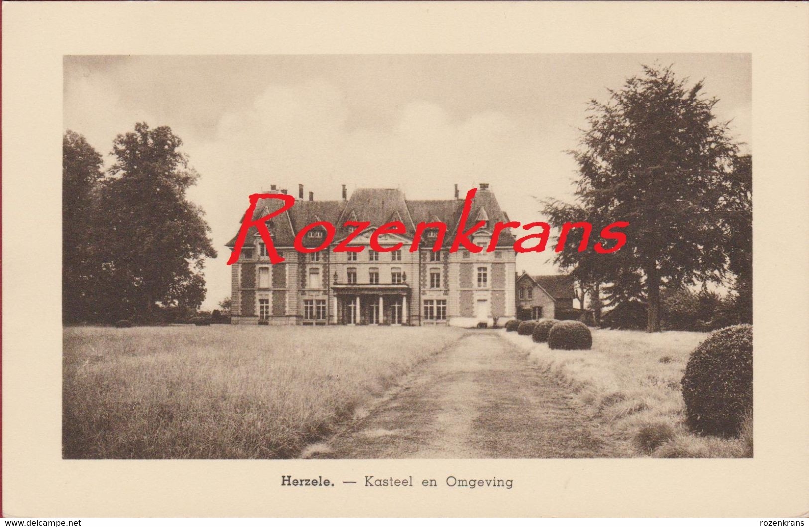 Herzele Kasteel En Omgeving (In Zeer Goede Staat) - Herzele