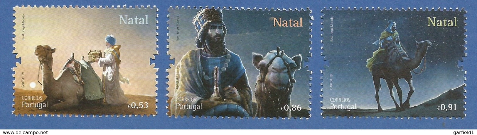 Portugal 2019 New 22.10.19 , Natal / Christmas  - Marken - Postfrisch / MNH / (**) - Unused Stamps