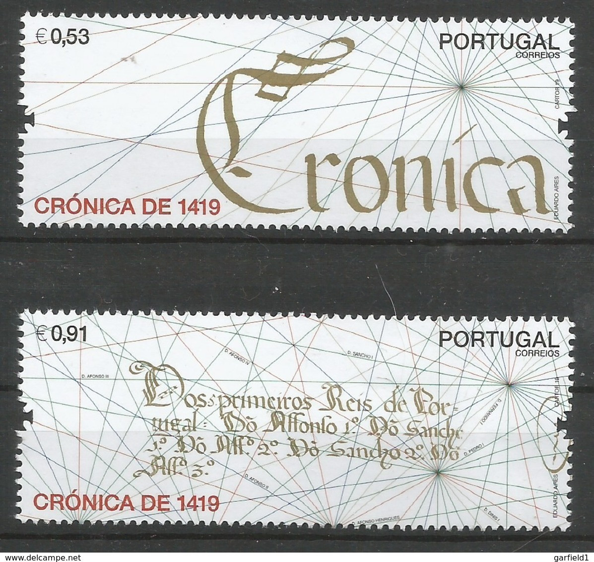Portugal 2019 New 28.10.19 , Cronica De 1419 - Compl. Satz - Postfrisch / MNH / (**) - Unused Stamps