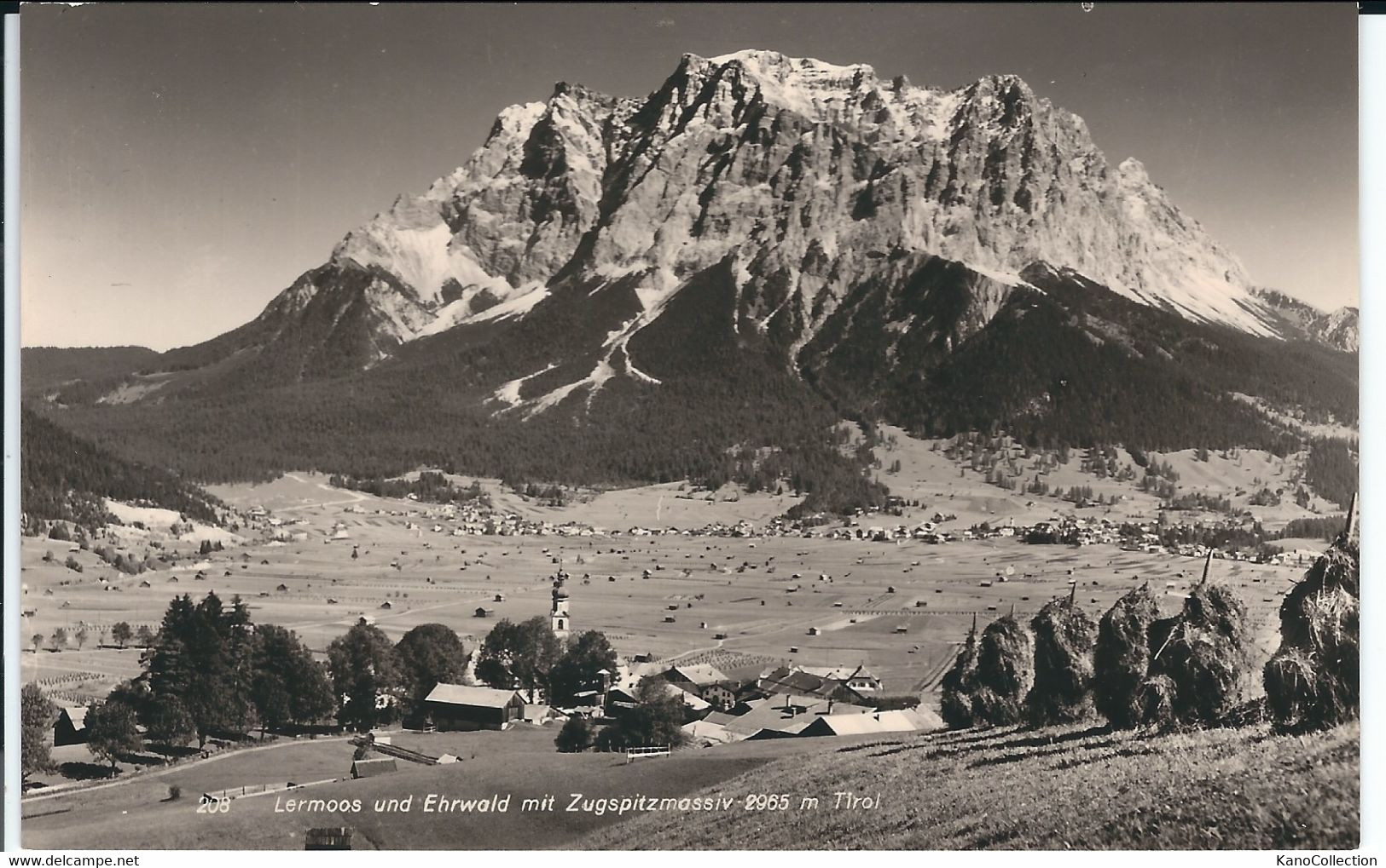 Tirol,  Lermoos Und Ehrwald Mit Zugspitzmassiv - Lermoos