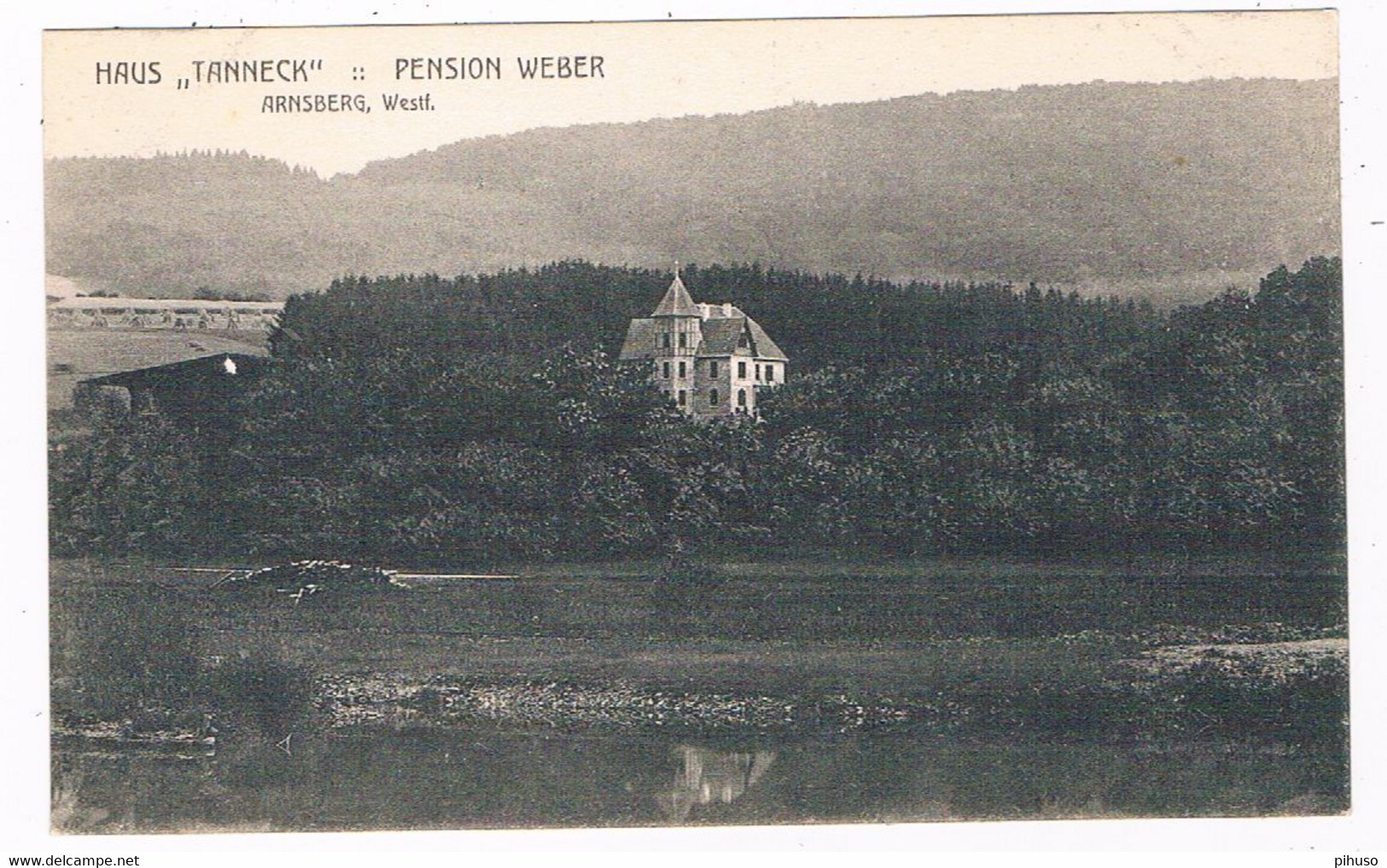 D-11892   ARNSBERG : Haus Tanneck - Pension Weber - Arnsberg