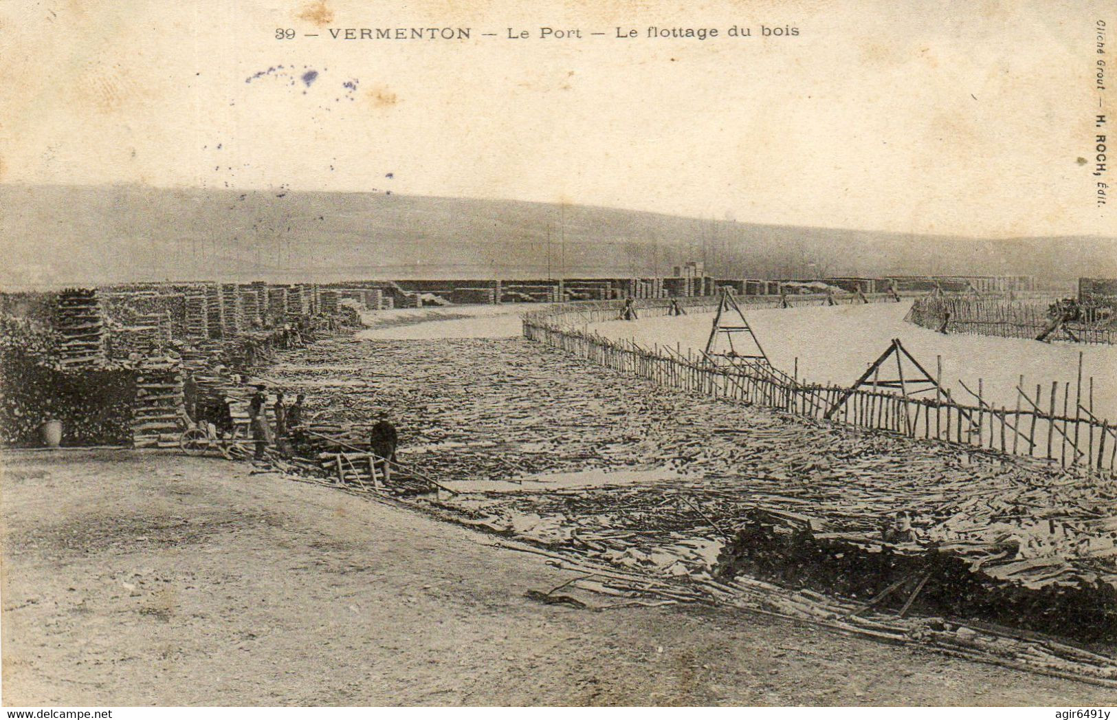 - VERMENTON (89) -  Le Port, Le Flottage Du Bois  -25094- - Vermenton