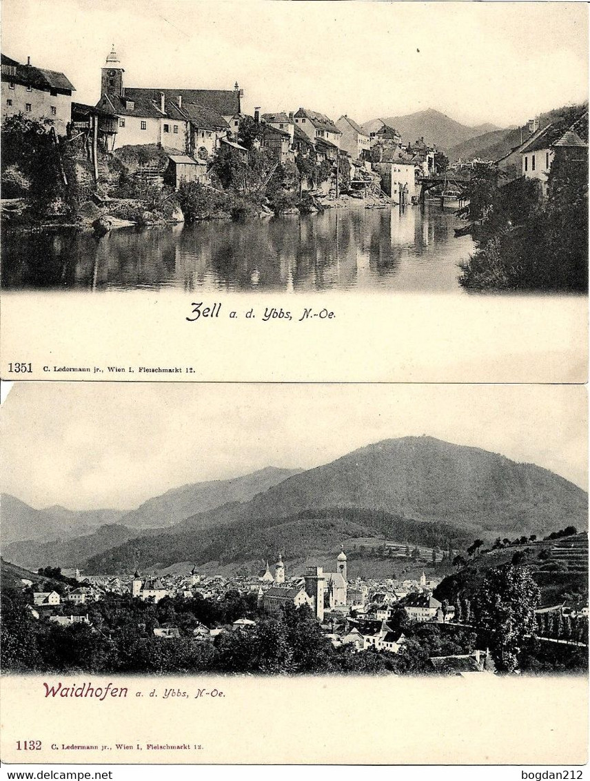 1900/05 - Waidhofen An Der Ybbs , 2 Stk. , Gute Zustand, 2 Scan - Waidhofen An Der Ybbs