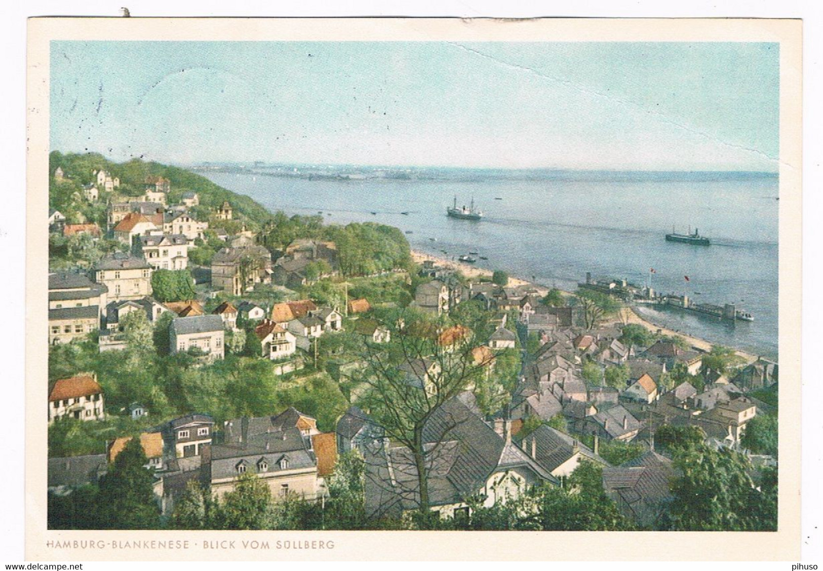 D-11933   HAMBURG - BLANKENESE : Blick Vom Süllberg - Blankenese