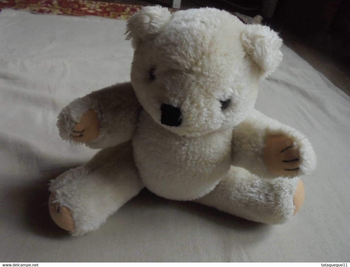 Vintage - Petit Ours En Peluche Pattes Mouvantes - Orsi