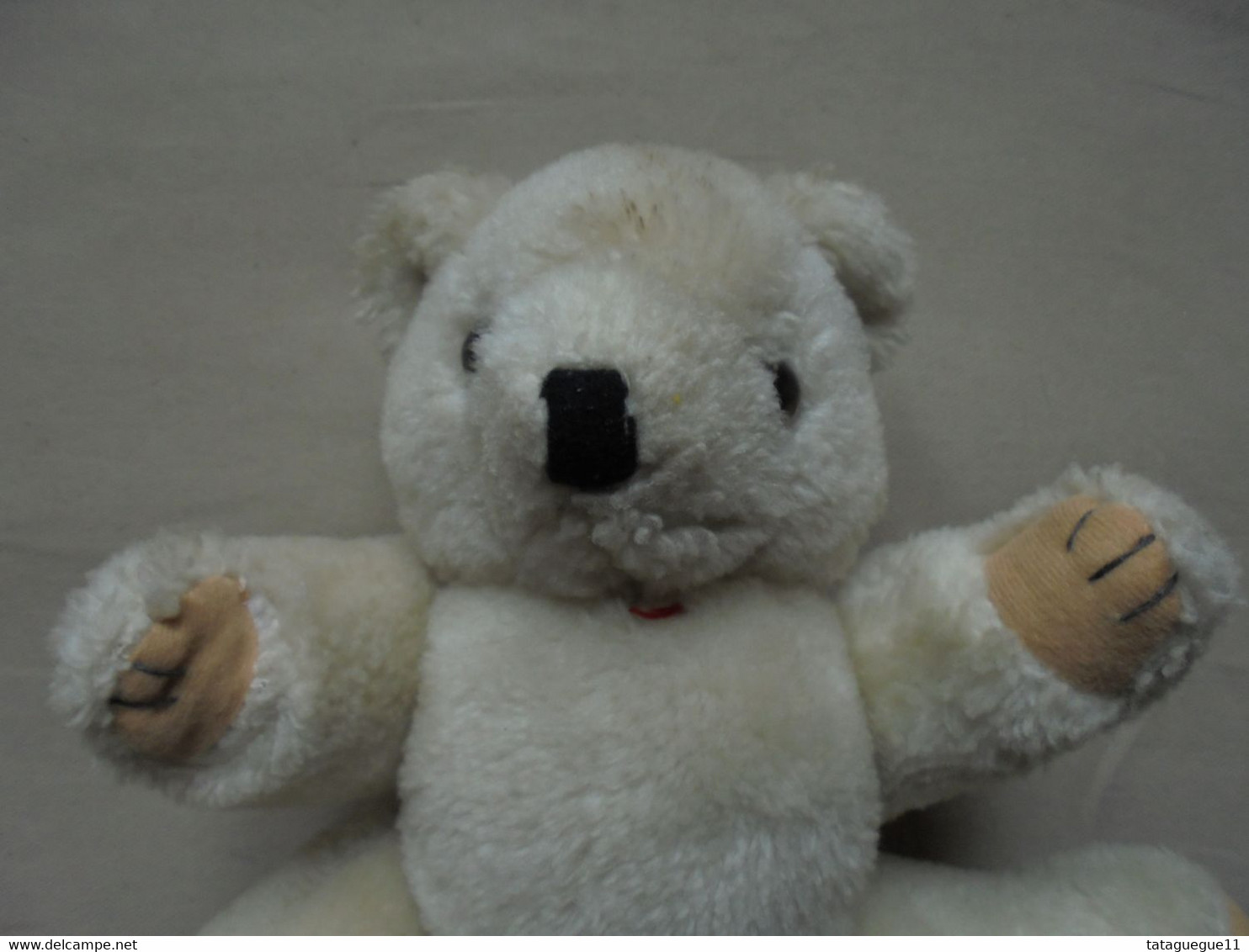 Vintage - Petit Ours En Peluche Pattes Mouvantes - Ours