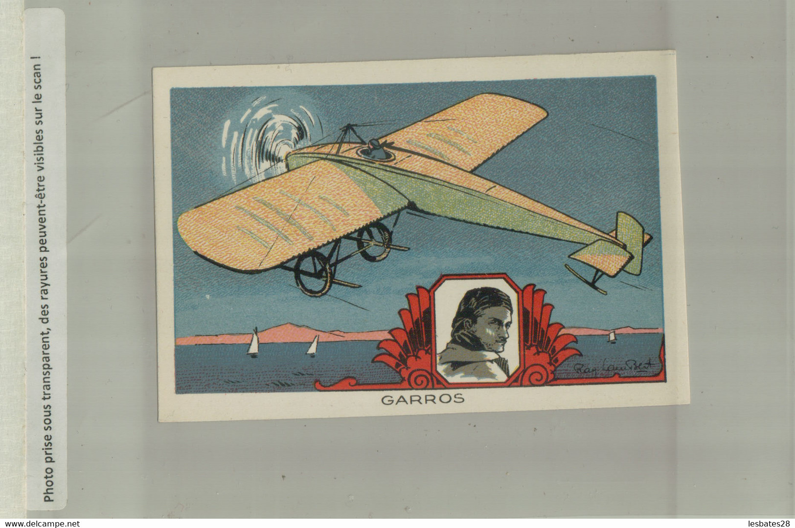 CHROMO- Image Didactique, GARROS-  Illustratrateur Ray Lambert (JANV 2021 99 + 7 ALB - Vliegtuigen