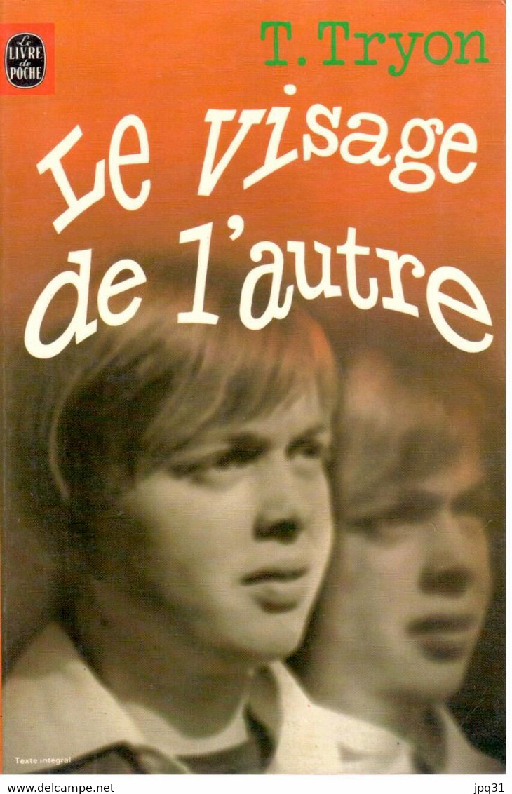 T. Tryon - Le Visage De L’autre - Livre De Poche Opta 7009 - Livre De Poche