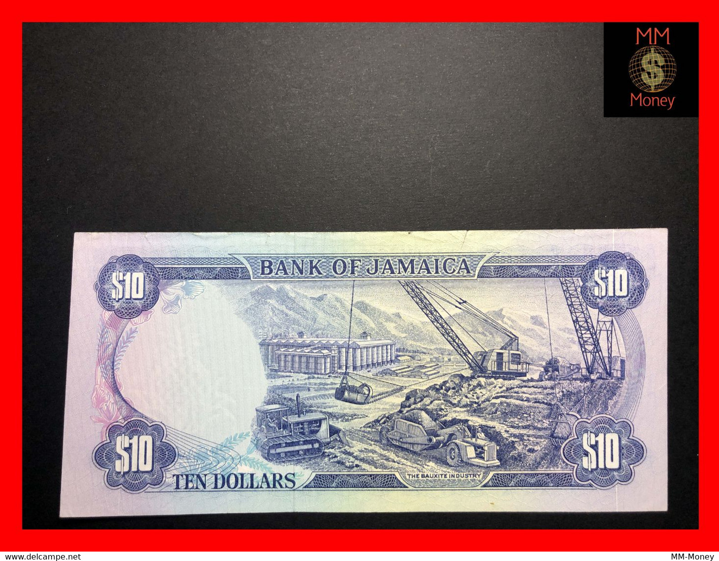 JAMAICA 10 $  1.12.1981  P. 67   Tear  XF - Jamaica