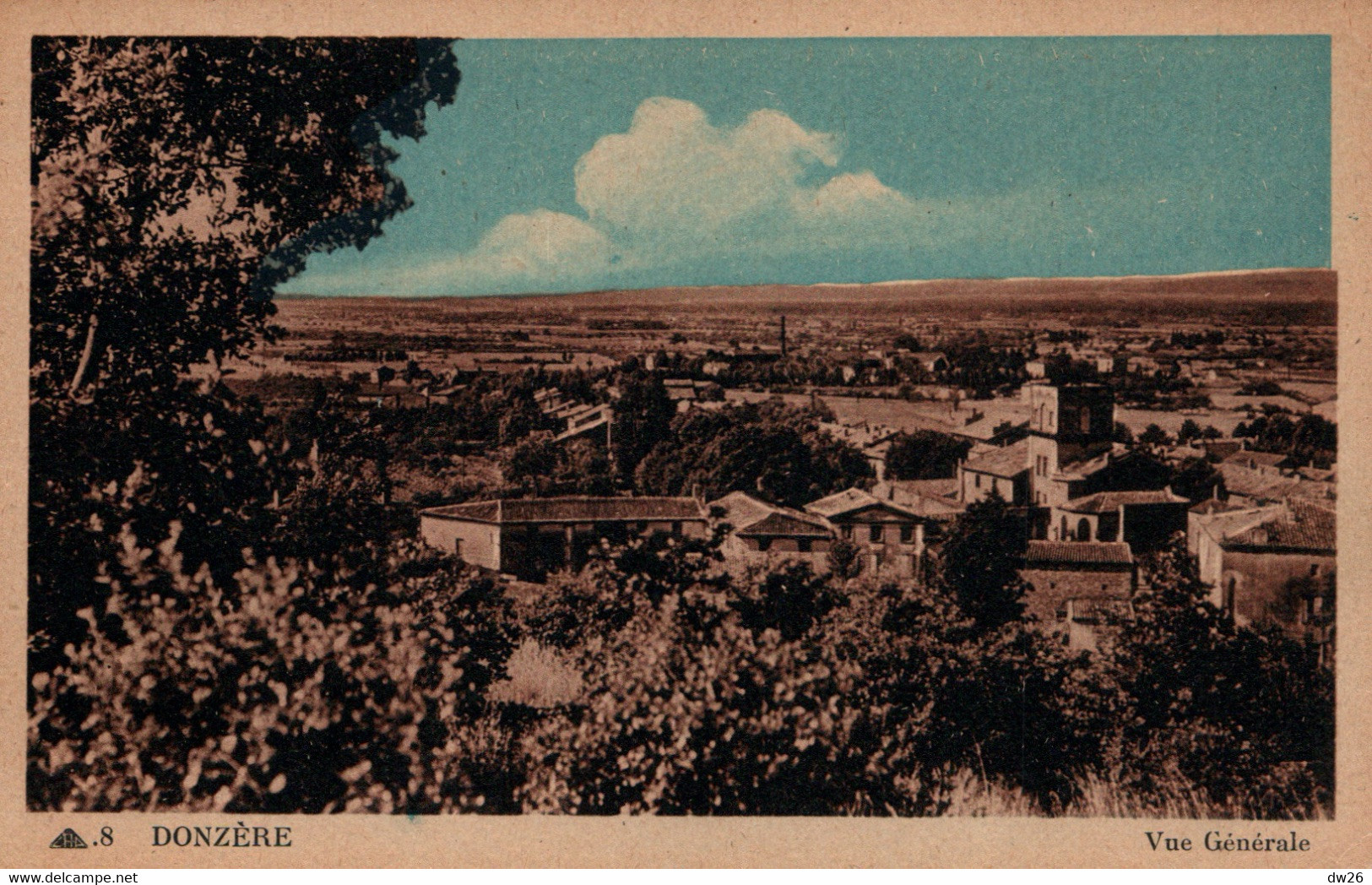 Donzère (Drôme) Vue Générale - Carte CAP N° 8 Non Circulée - Donzere