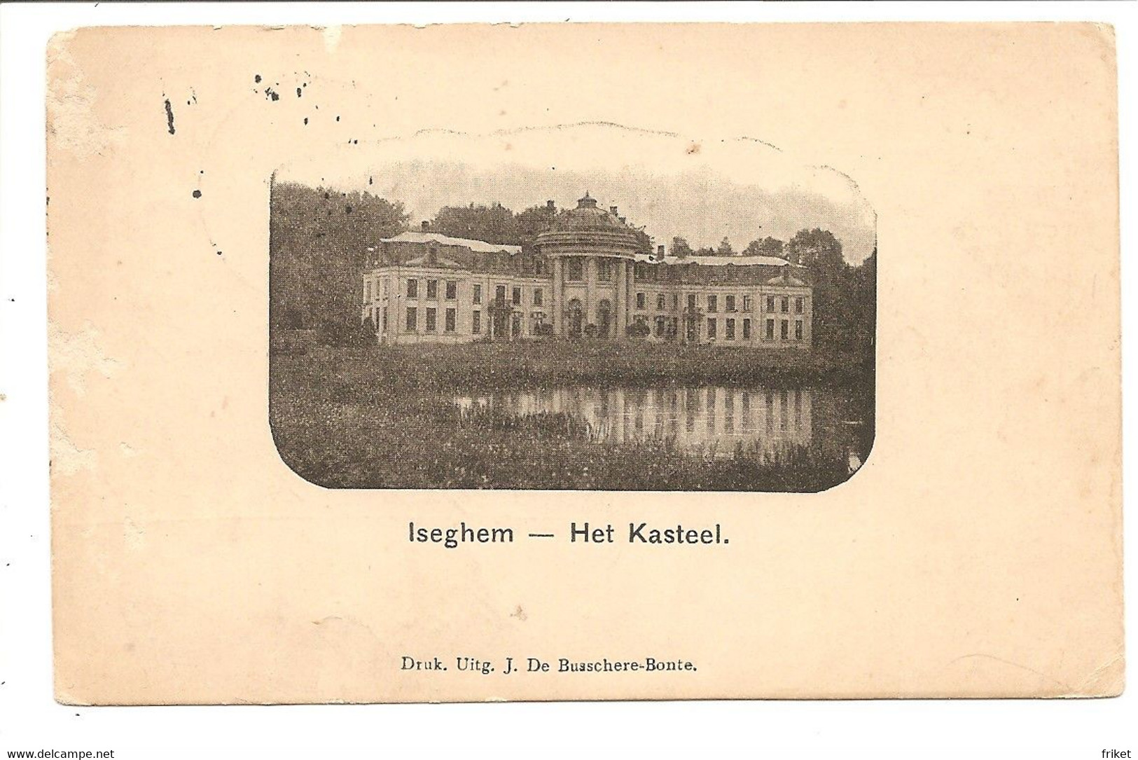 - 1923 -    ISEGHEM   Het  Kasteel - Izegem