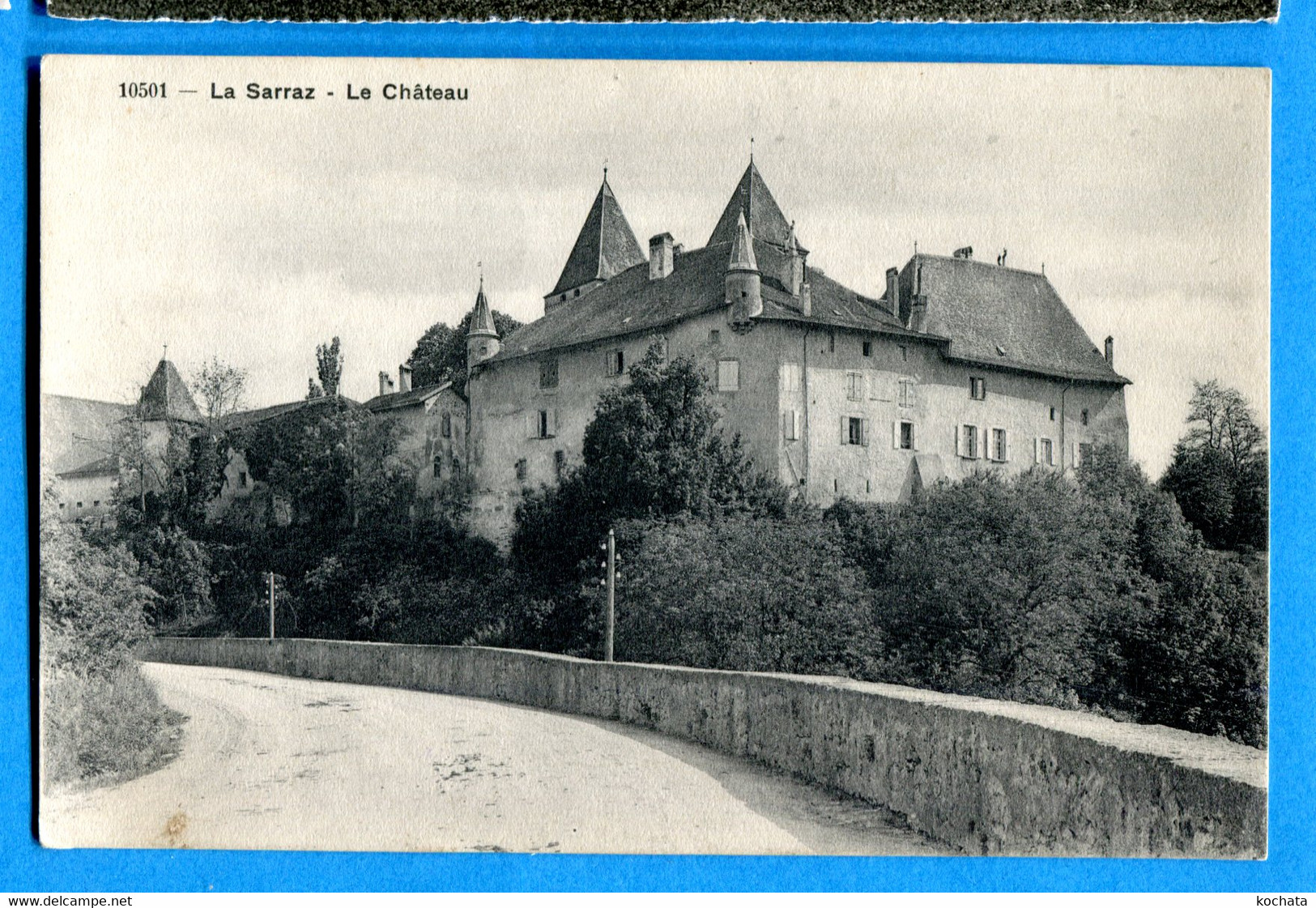 Z067, La Sarraz, Le Château, 10501, Phototypie, Circulée 1913 - La Sarraz