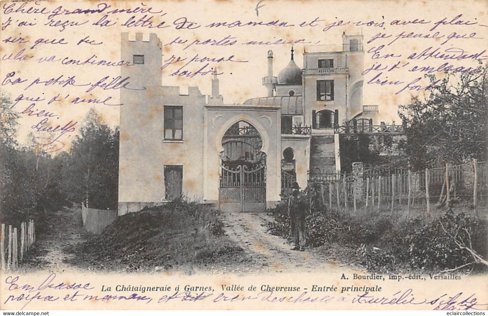 Garnes-Senlisse       78          La Châtaigneraie  . Entrée Principale    (voir Scan) - Other & Unclassified