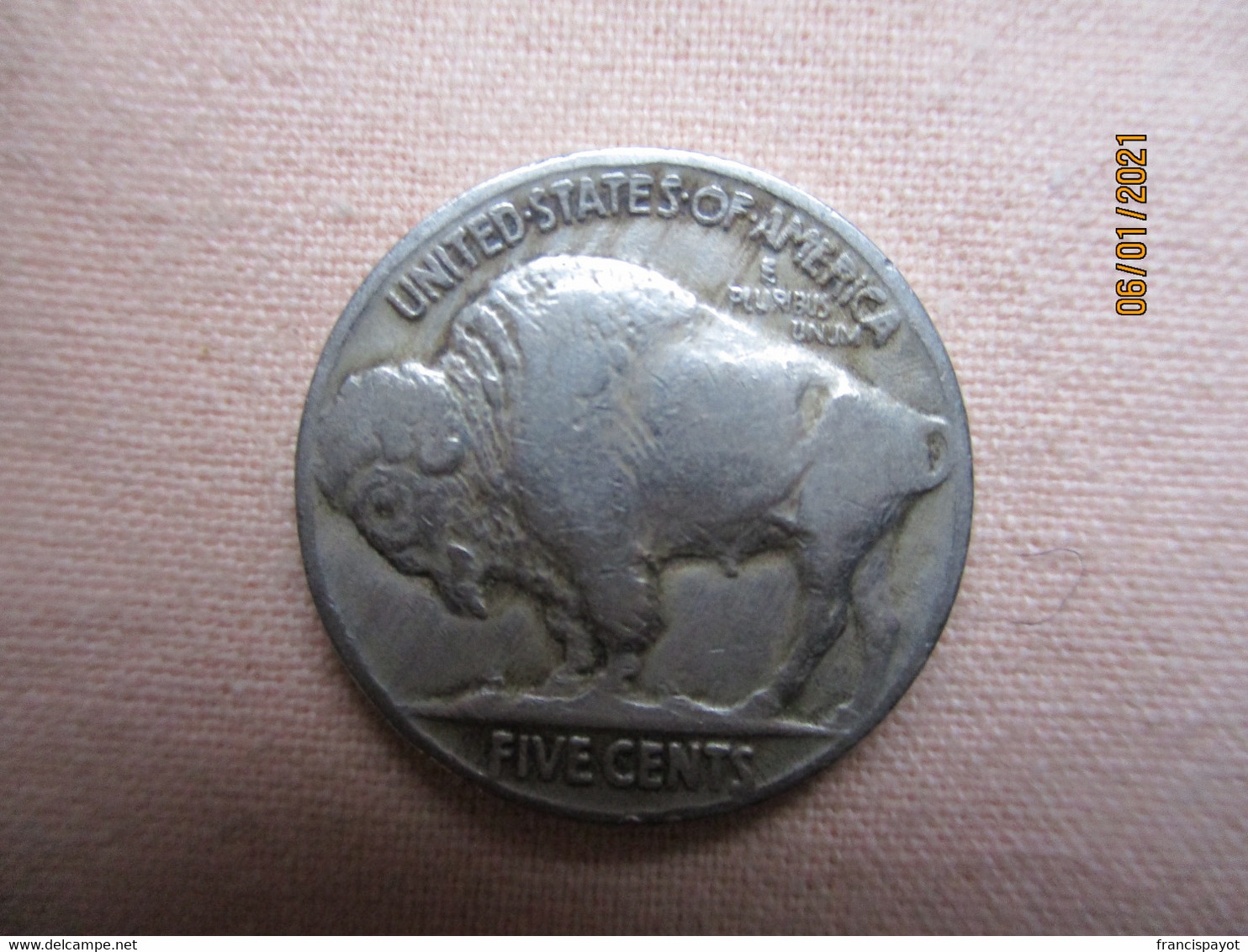 USA Buffalo 5 Cents 1927 F - 1913-1938: Buffalo