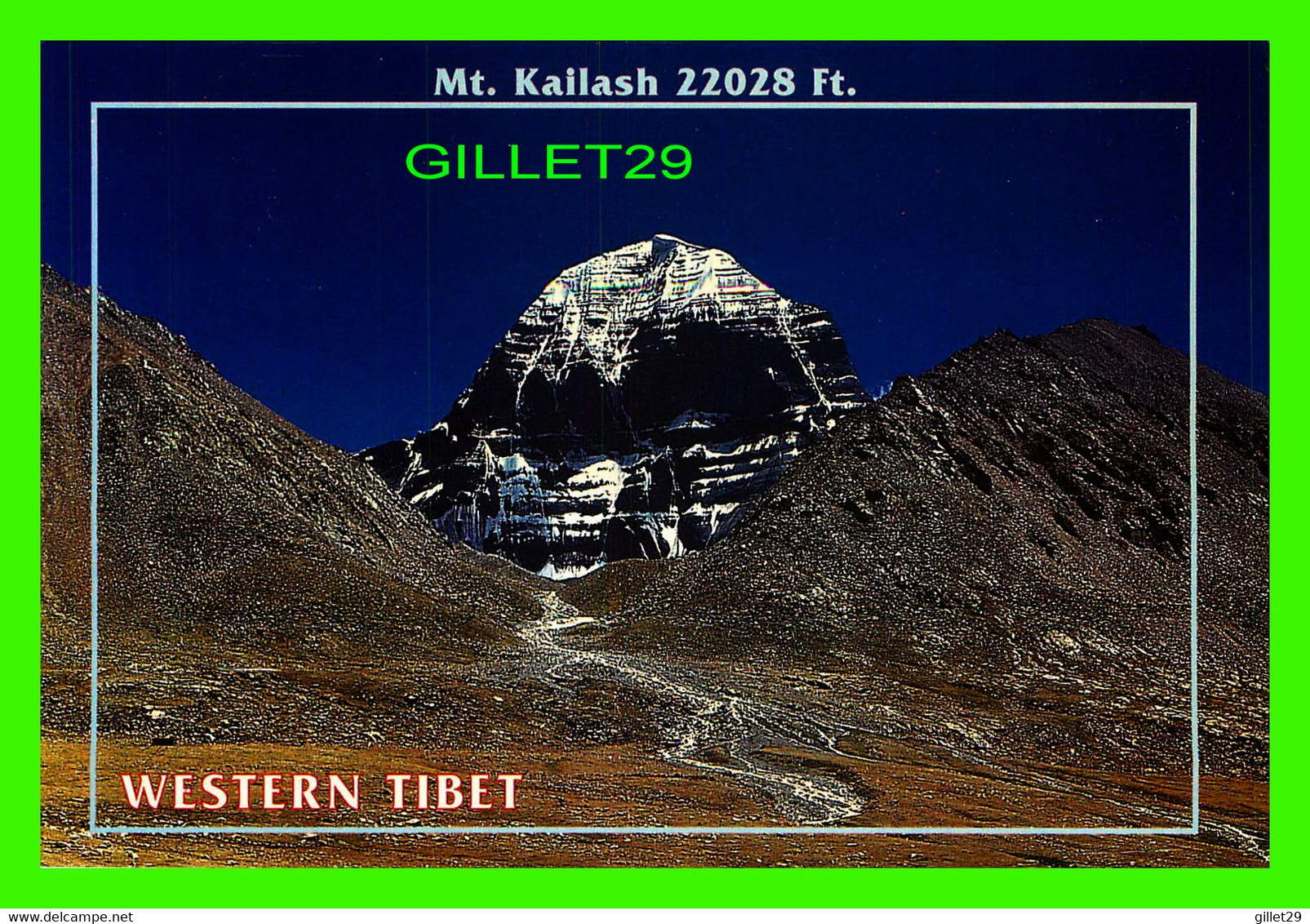 WESTERN TIBET - MT. KAILASH - PHOTO, TOM LAIRD - DAS COLOUR LAB - - Tíbet