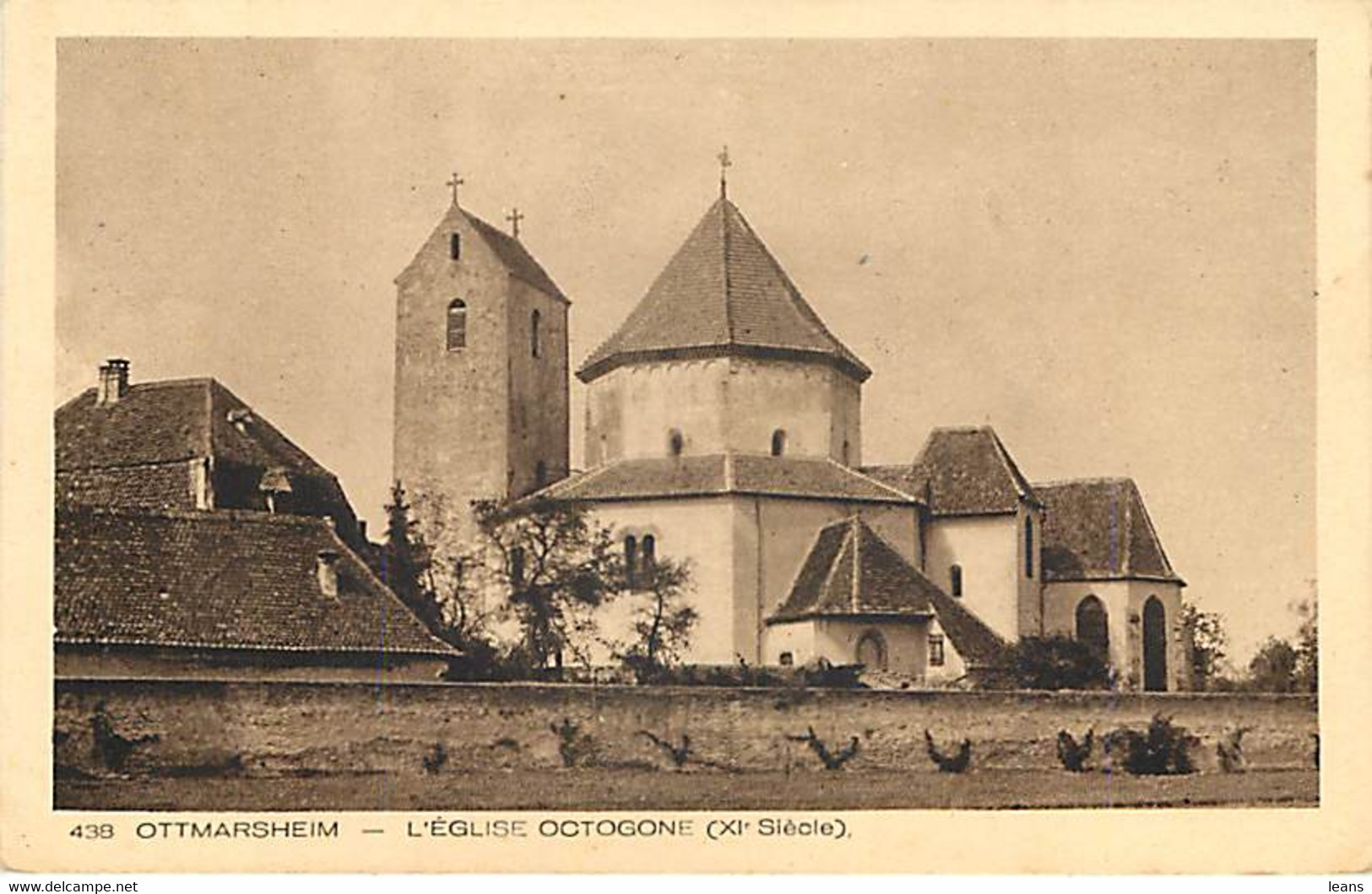 OTTMARSHEIM - L'église Octogone - Ottmarsheim