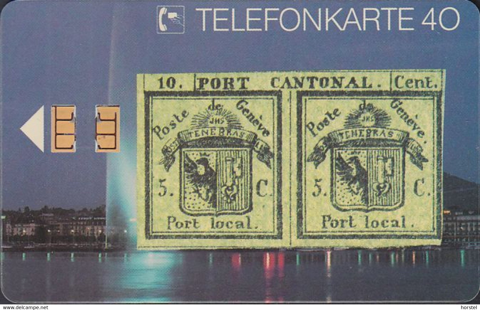 GERMANY E02/91 - Briefmarke - Doppel-Genf - Stamp - E-Series : D. Postreklame Edition