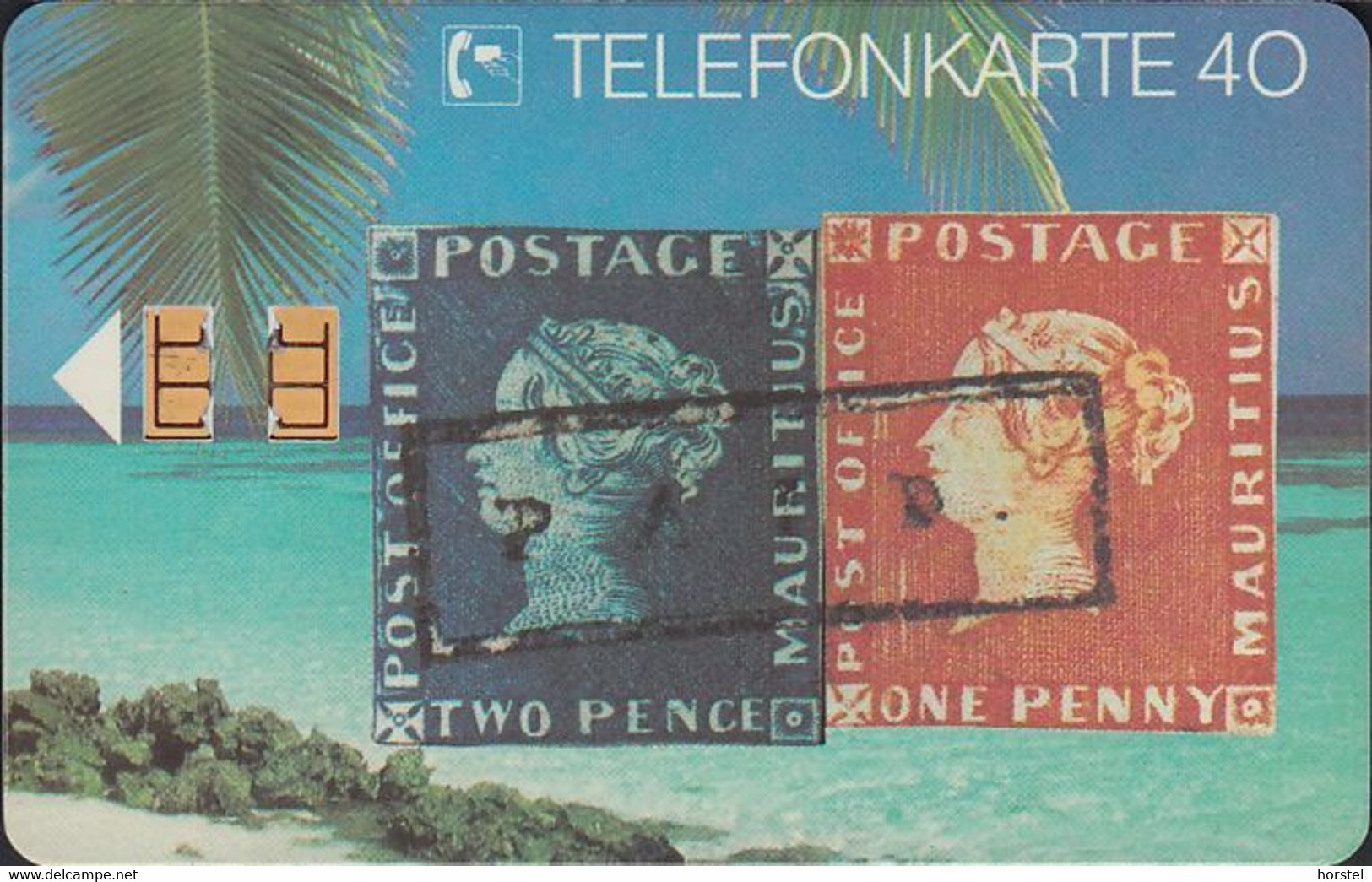 GERMANY E03/91 - Briefmarke - Blaue Mauritius - Rote Mauritius - Stamp - E-Series : Edizione Della D. Postreklame