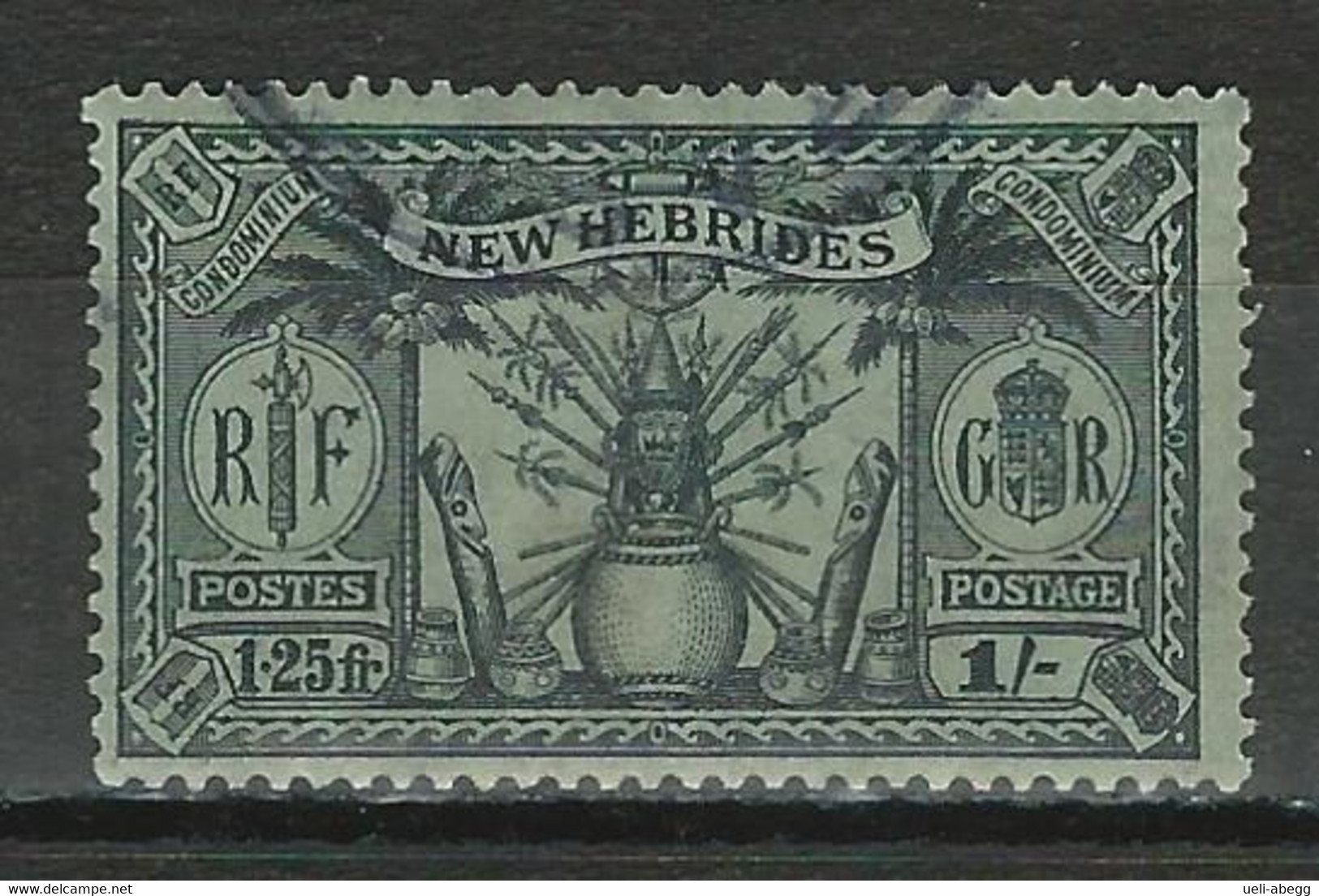 New Hebrides SG 49, Mi 83 O Used - Gebruikt