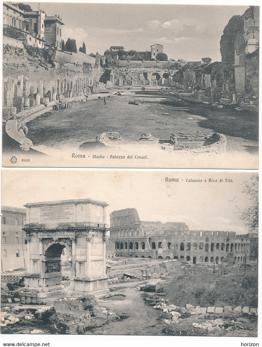 2c.909.  ROMA - Lotto Di 8 Cartoline - Ediz. Brunner - Tarjetas Panorámicas