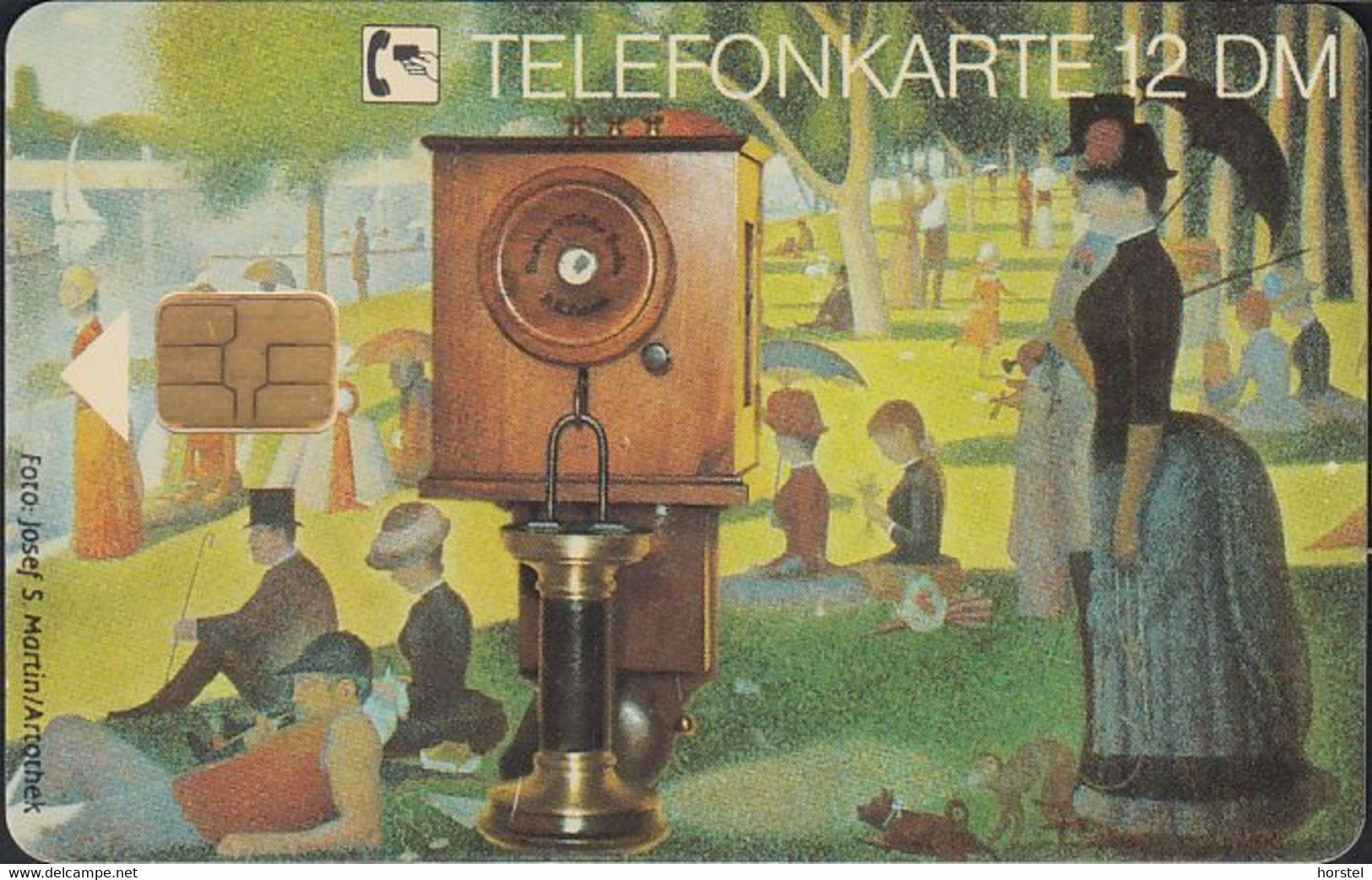 GERMANY E06/92 - Telefon 1885 1. Fernsprechwandapperat - E-Series : Edition - D. Postreklame