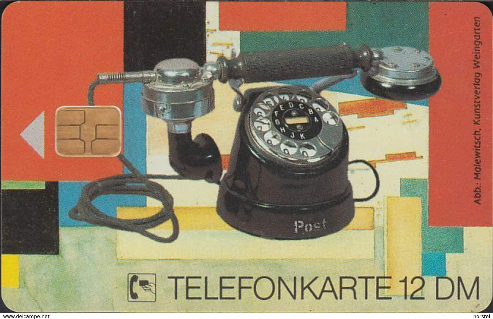 GERMANY E08/92 - Telefon 1925 Bayerischer Standard-Wählapperat "Kuhfuß" - E-Series : Edition - D. Postreklame