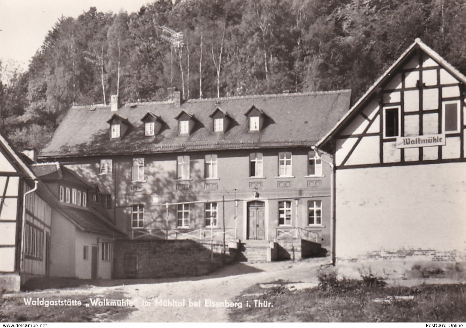 3872 - Deutschland - Waldgaststätte Walkmühle Im Mühltal Bei Eisenberg I. Thür. - Nicht Gelaufen - Eisenberg