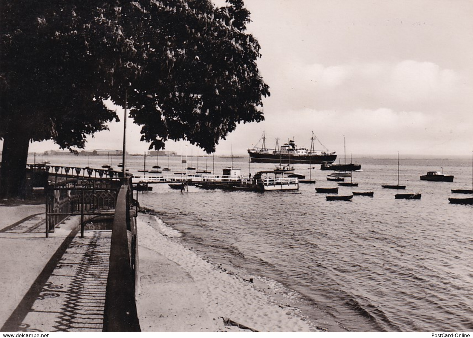 3875 - Deutschland - Blankenese , Blick Von Baurs Park Auf Die Elbe , Schiff - Nicht Gelaufen - Blankenese