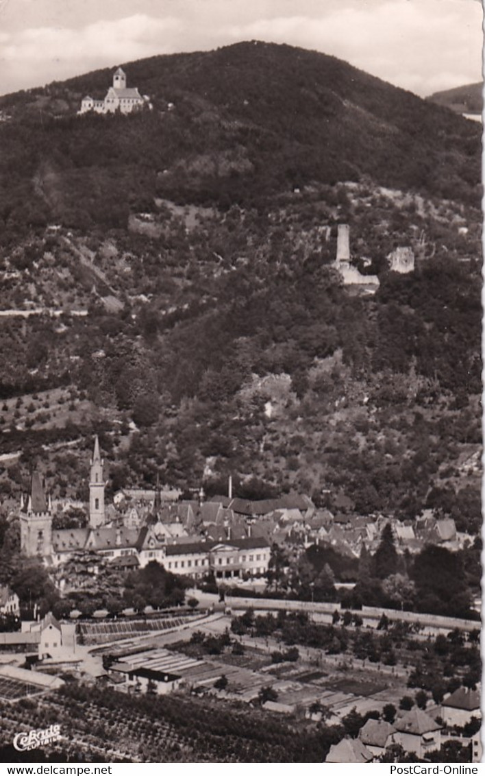 3953 - Deutschland - Weinheim An Der Bergstraße , Bergruine Windeck - Gelaufen 1958 - Weinheim