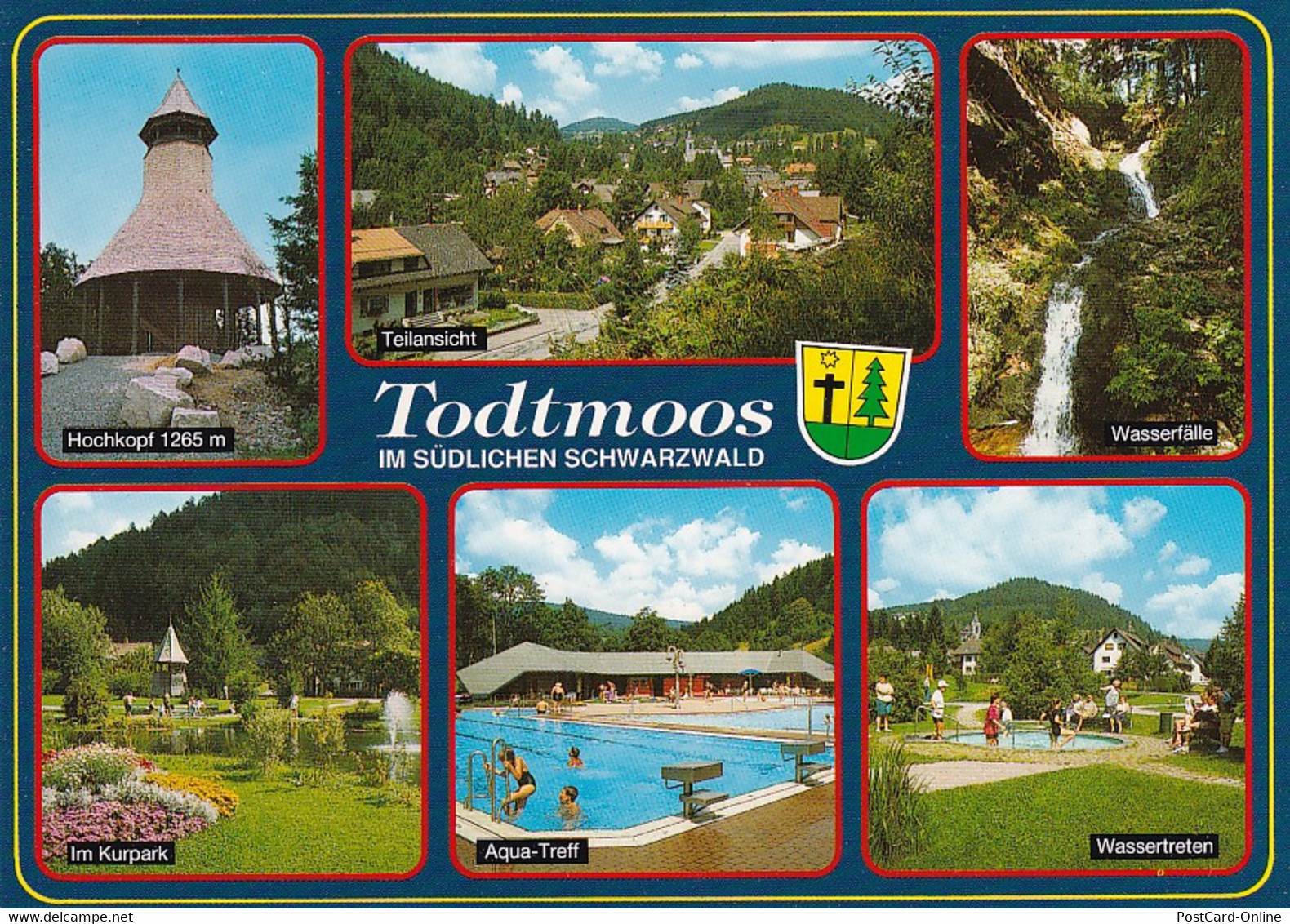 3990 - Deutschland - Todtmoos Im Südlichen Schwarzwald , Hochkopf , Wasserfälle , Wassertreten - Nicht Gelaufen - Todtmoos