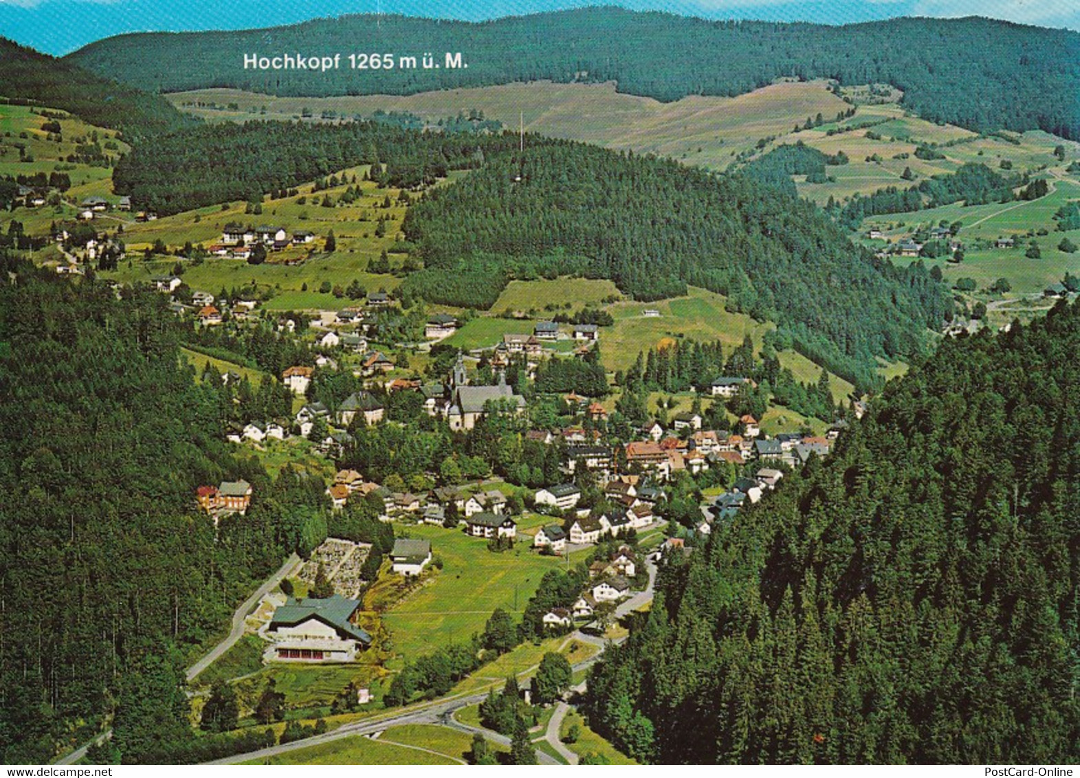 3993 - Deutschland - Todtmoos Im Südlichen Schwarzwald , Hochkopf , Panorama - Nicht Gelaufen - Todtmoos