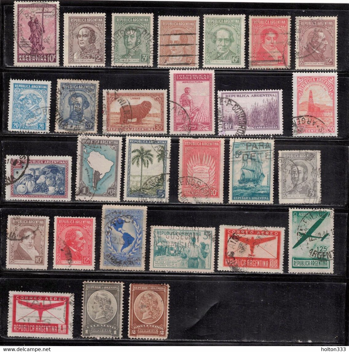 ARGENTINA Lot Of Older Used Issues - Good Variety - Good Value - Colecciones & Series