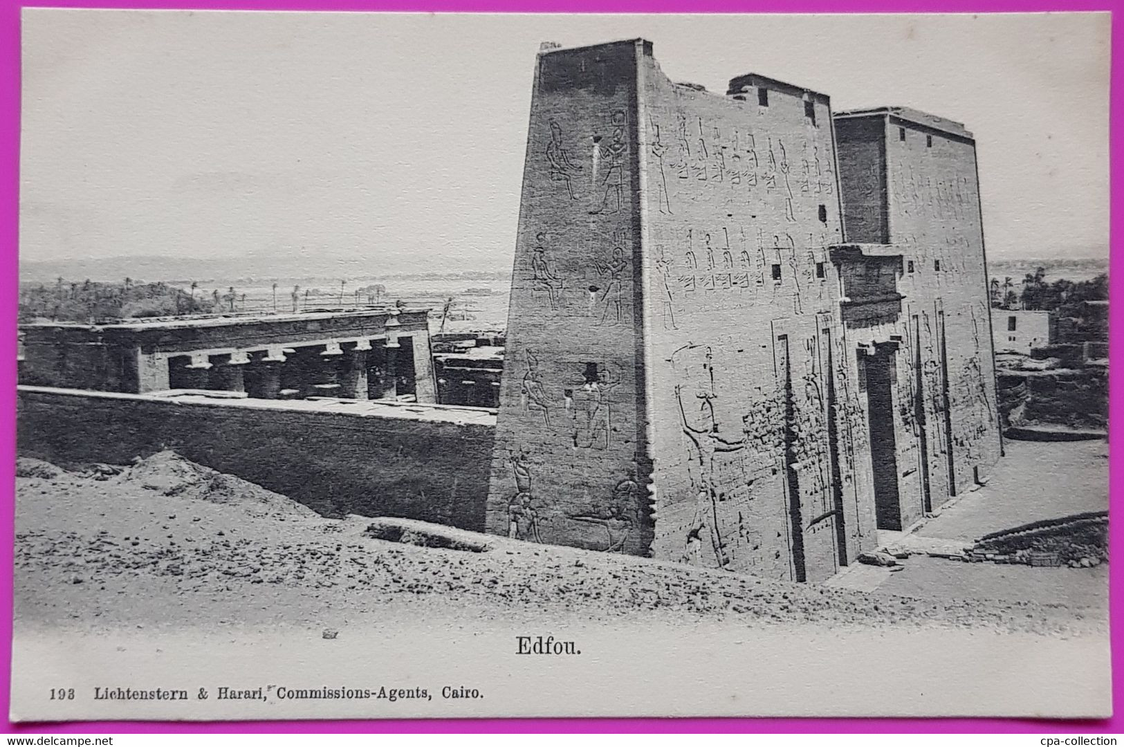 Cpa Egypte Edfou Vers 1900 Carte Postale Afrique Egypt Edfu - Edfou