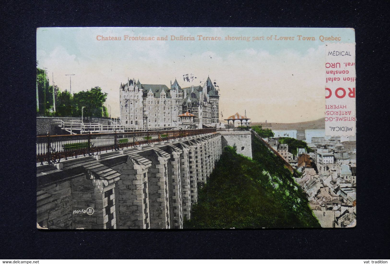 CANADA - Affranchissement De Quebec Sur Carte Postale En 1908 Pour La France - L 84081 - Covers & Documents