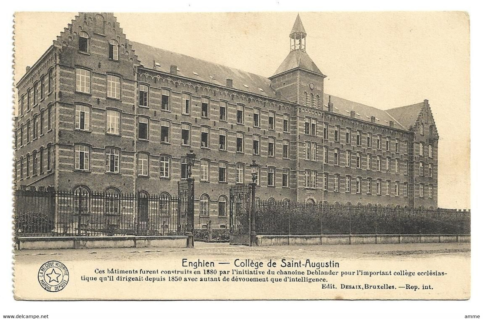 Enghien   *   Collège De Saint-Augustin  (Feldpost 1915) - Enghien - Edingen