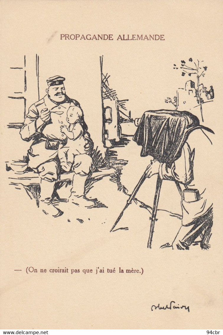 CPA (illustrateur Abel Faivre ) Guerre 14-18  (5 Cpa Parfait Etat) (boite 12) - Faivre