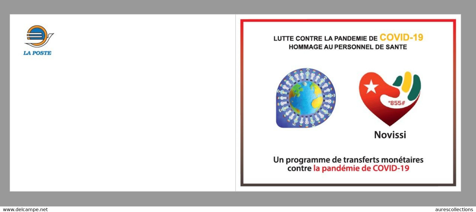 TOGO 2020 - BOOKLET CARNET - SHEET FEUILLET - JOINT ISSUE - COVID-19 PANDEMIC NOVISSI - CORONA CORONAVIRUS NURSE - MNH - Gemeinschaftsausgaben