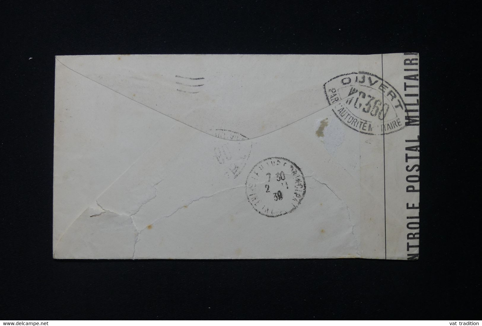 CANADA - Enveloppe Commerciale De Montréal Pour La France En 1939 Avec Contrôle Postal - L 84100 - Brieven En Documenten