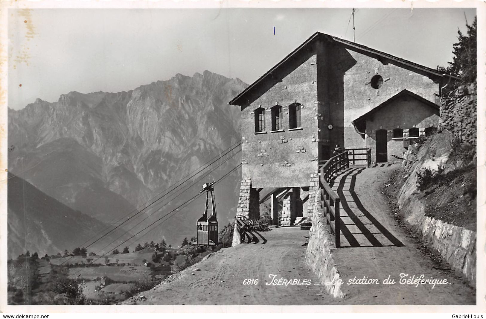 Isérables La Station Du Téléphérique - Isérables