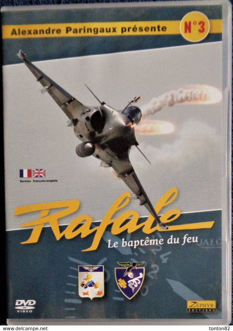 AVIONS DE GUERRE - Le Rafale  - ( Le Baptême Du Feu ) . - Documentaires