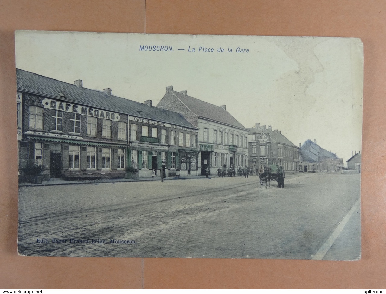 Mouscron La Place De La Gare - Mouscron - Möskrön