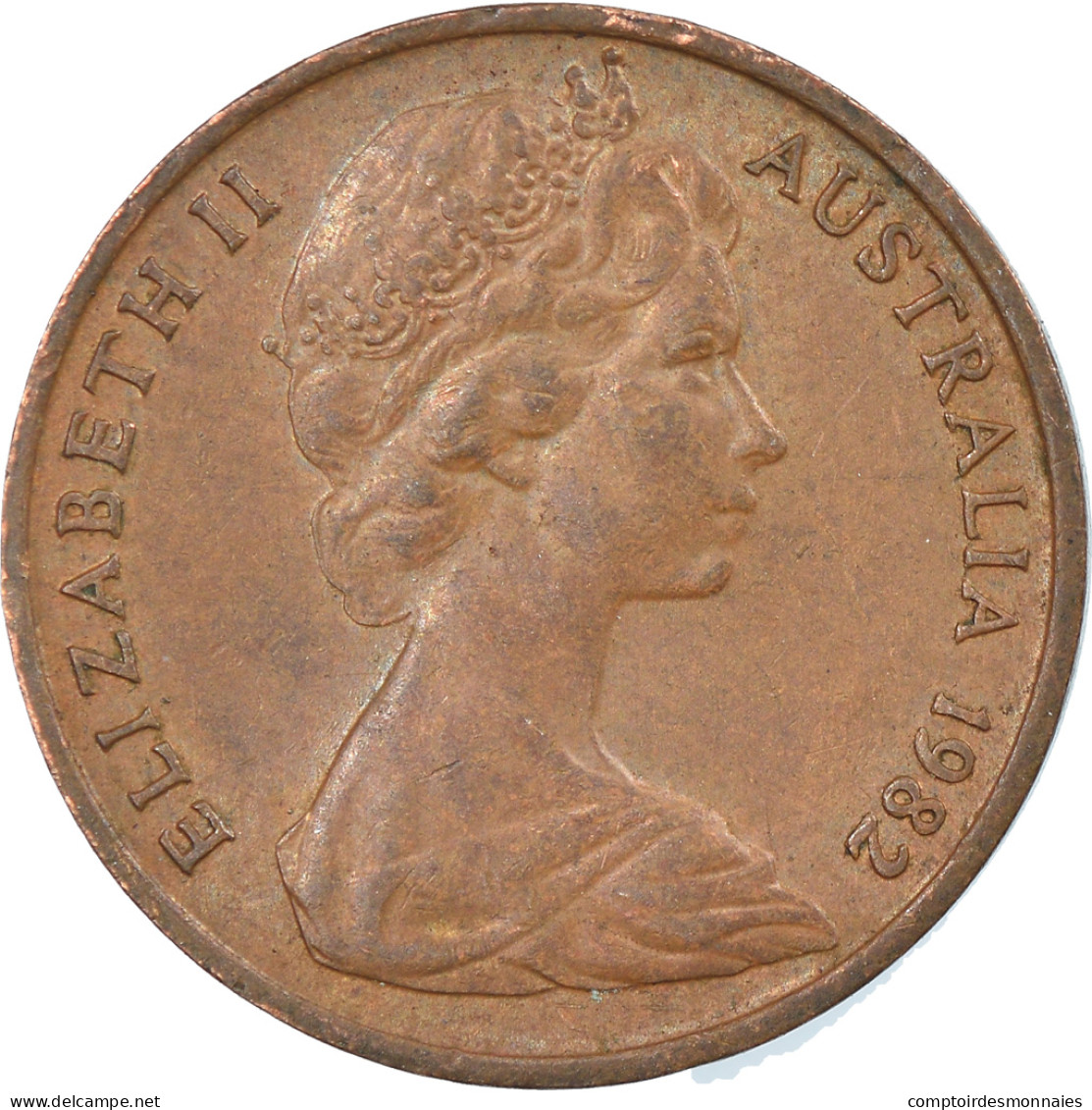 Monnaie, Australie, Elizabeth II, Cent, 1982, TTB, Bronze, KM:62 - Cent