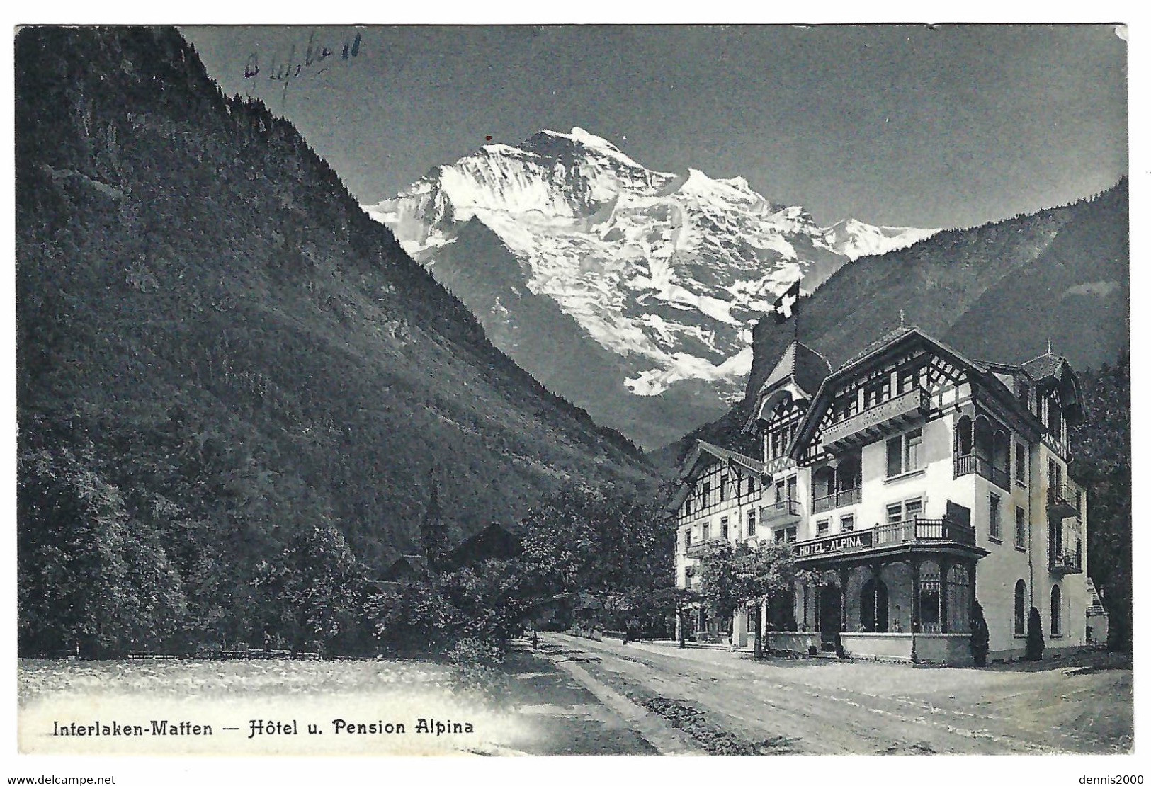 INTERLAKEN MATTEN - Hôtel U. Pension Alpina - Matten Bei Interlaken