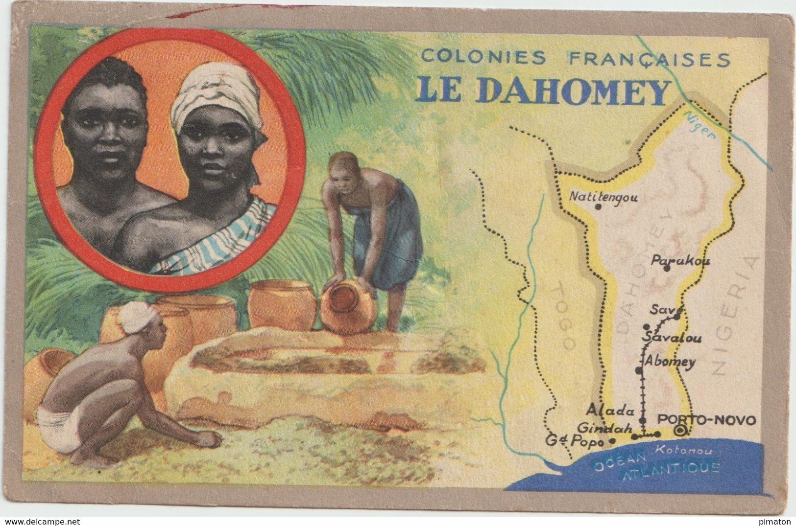 COLONIES FRANCAISES   LE DAHOMEY - Dahomey