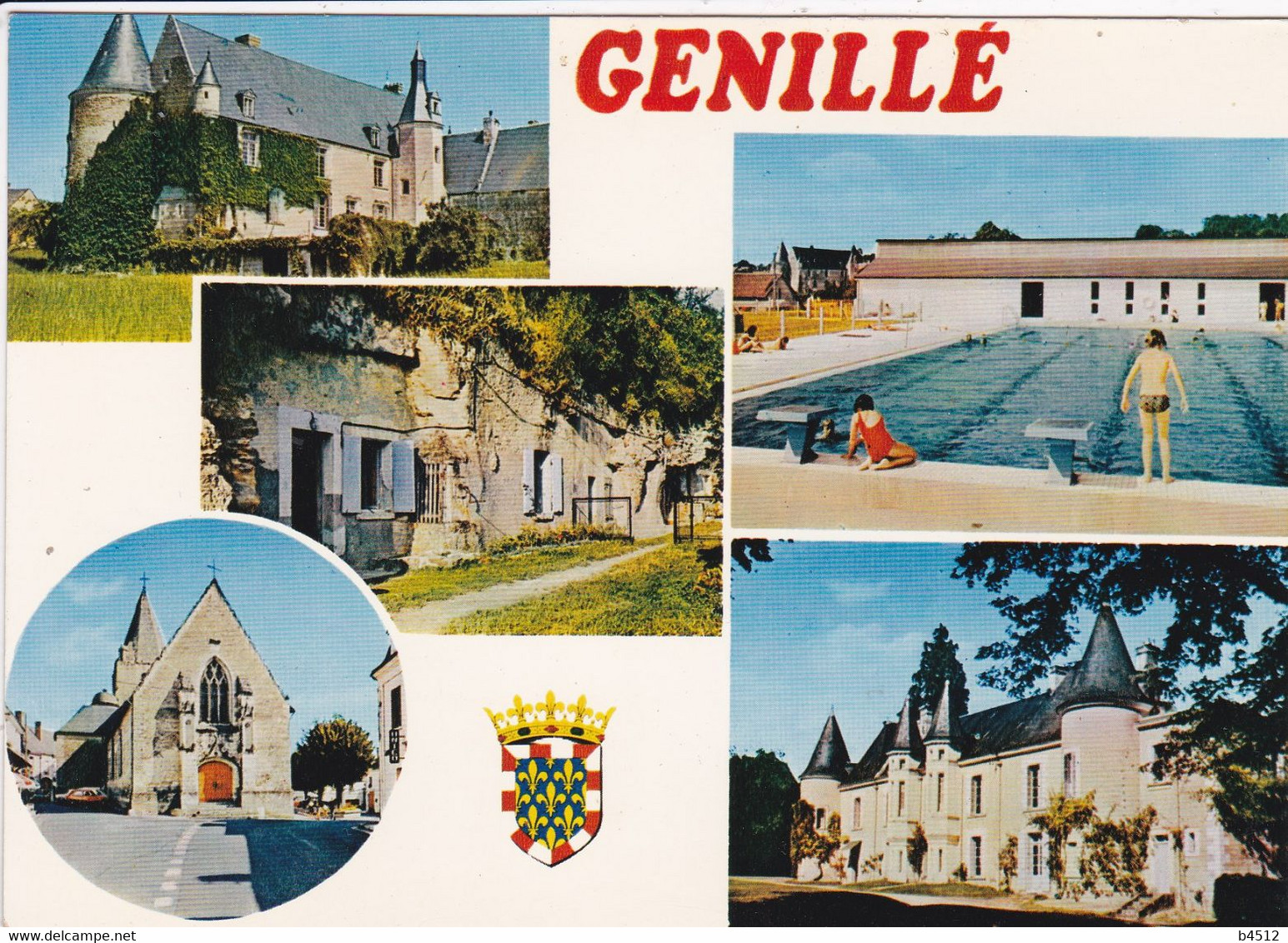 37 GENILLE Multivue ,piscine - Genillé