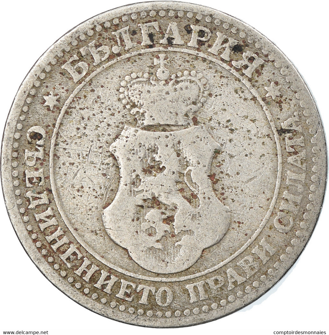 Monnaie, Bulgarie, 5 Stotinki, 1906, TTB, Copper-nickel, KM:24 - Bulgarie