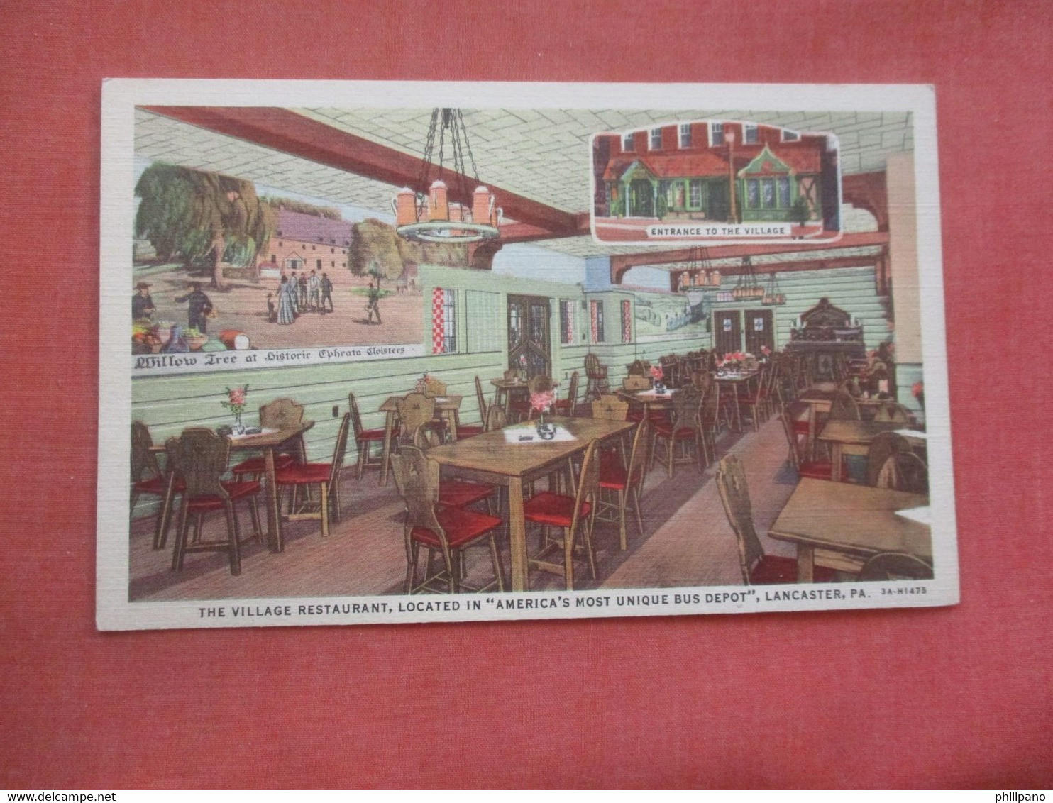 The Village Restaurant  Located In Bus Depot   - Pennsylvania > Lancaster    Ref 4588 - Lancaster